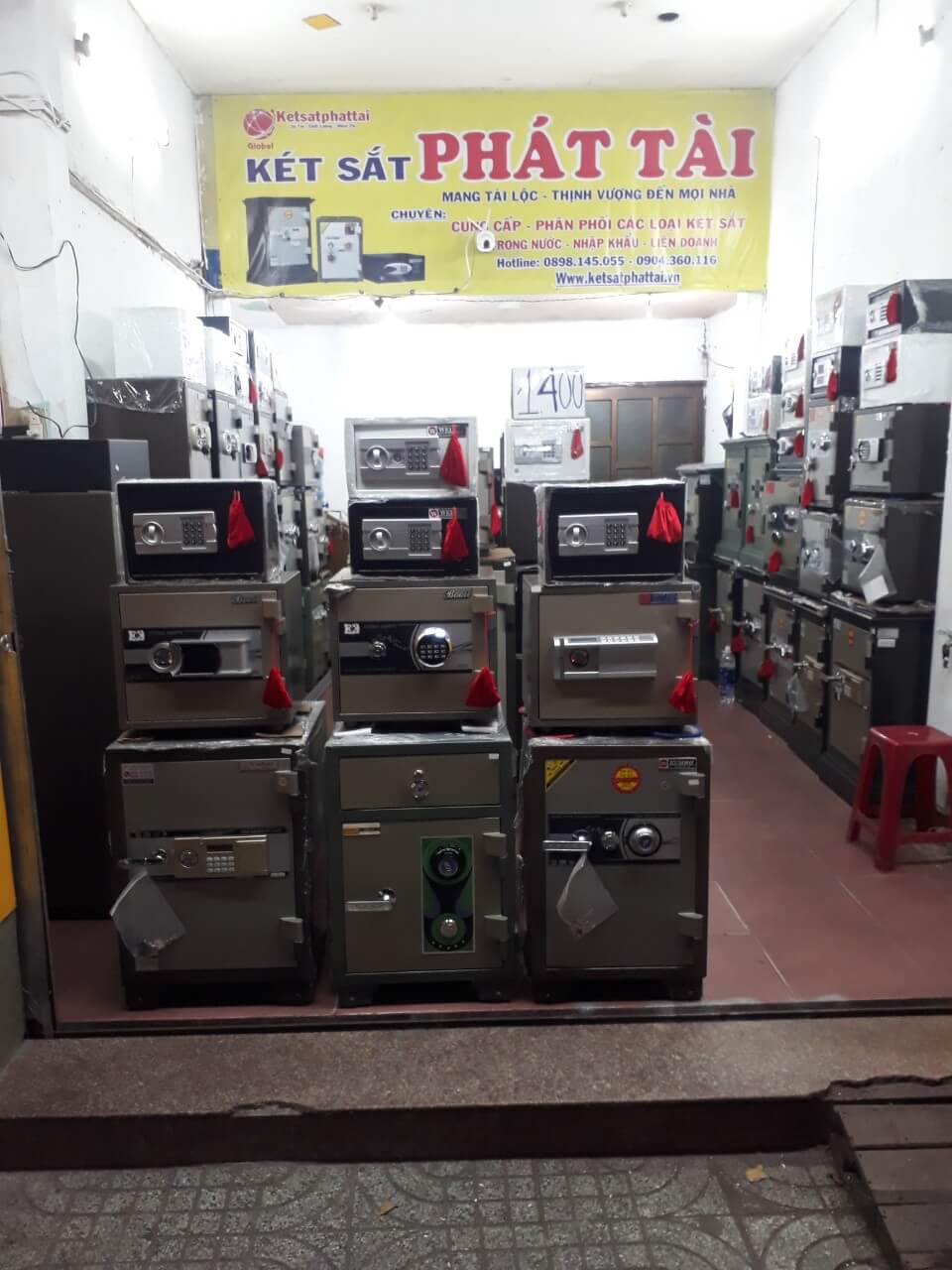 Cửa hàng bán két sắt Phát Tài tại HCM